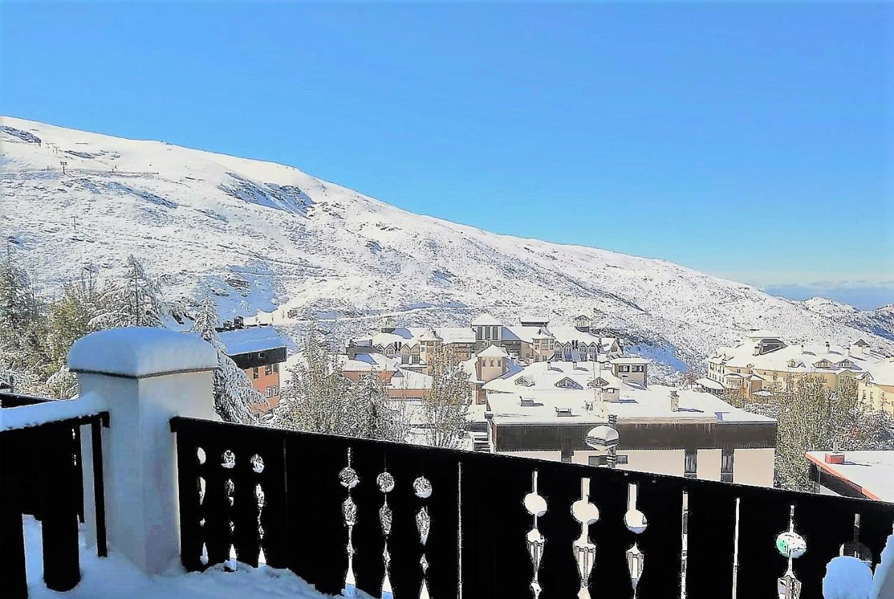 Todosierranevada Zona Baja - Edificio Atlas - Vistas A La Montana - Junto A Los Telecabinas Sierra Nevada Luaran gambar